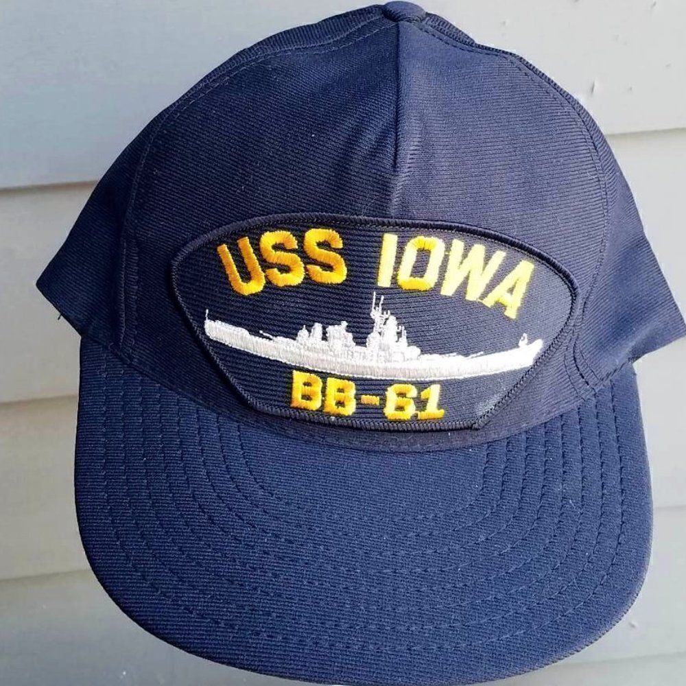 Eagle Crest USS Iowa Navy Baseball Hat